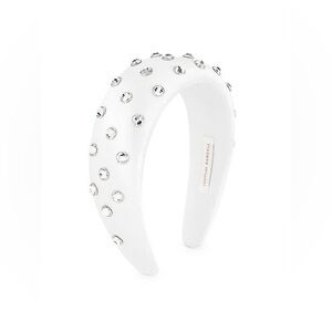Loeffler Randall Oversized Crystal-Embellished Headband